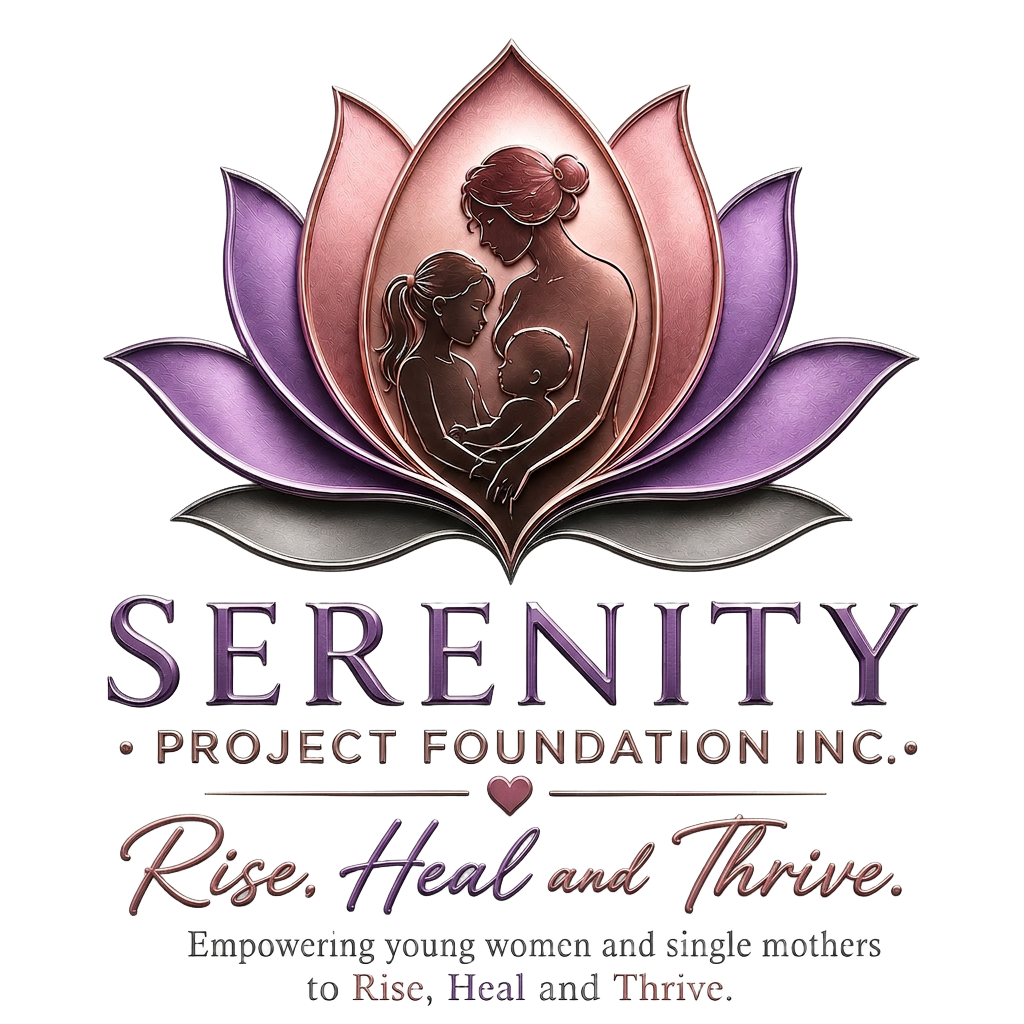 Serenity Project Foundation lotus logo